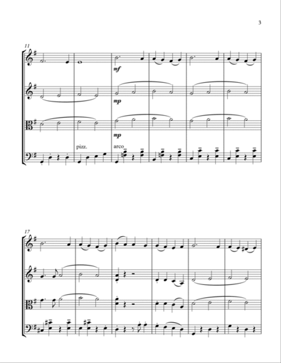 L-O-V-E String Trio scores gallery preview page 5