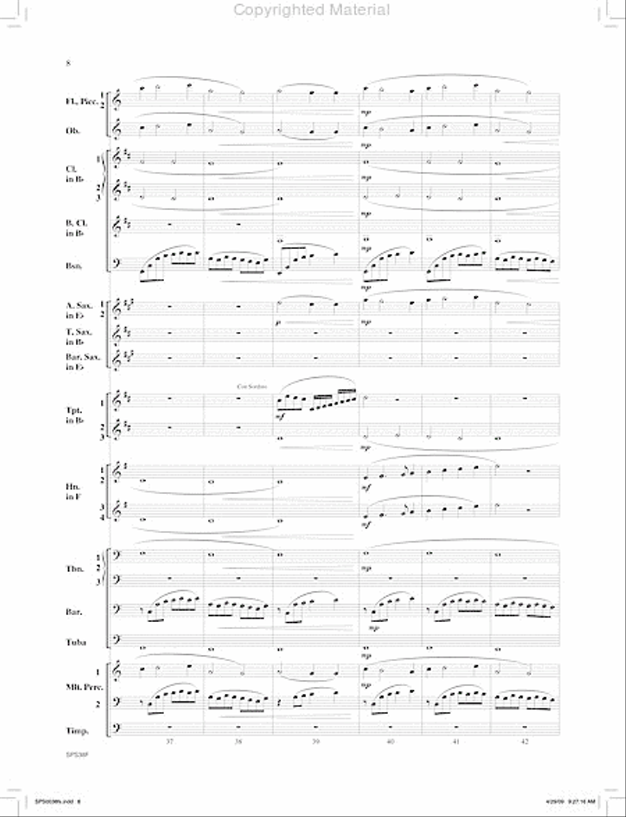 Gilgamesh Gilgamesh Concert Band scores gallery preview page 9