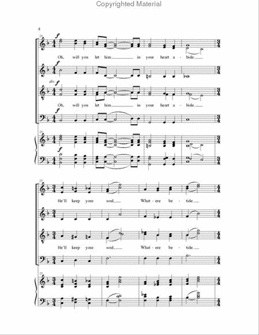 Try Jesus (He Satisfies) SSA scores gallery preview page 4