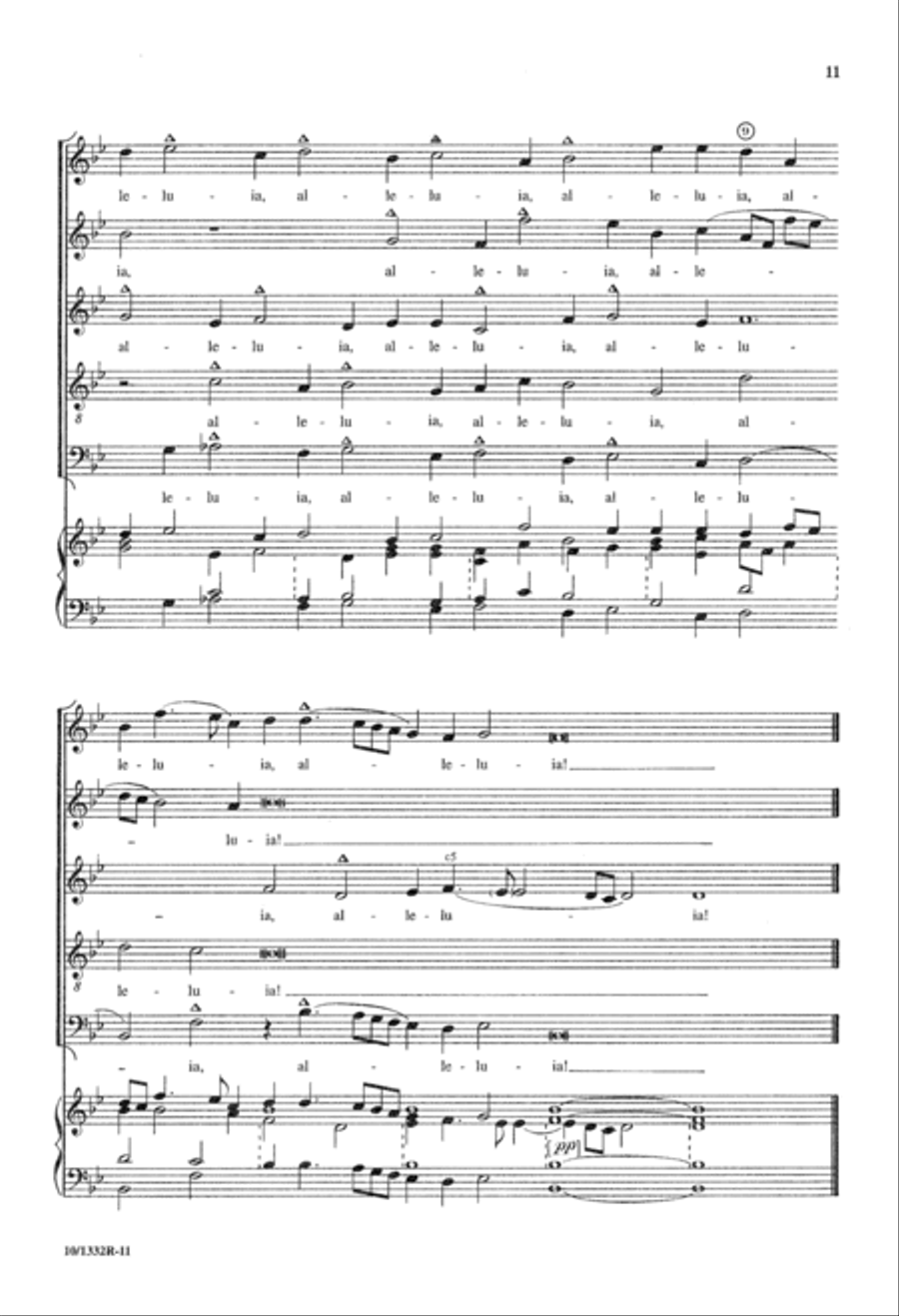 Surgens Jesus Surgens Jesus Divisi scores gallery preview page 11