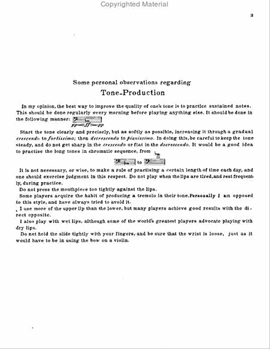 The Trombone Virtuoso an Advanced Method Trombone scores gallery preview page 7
