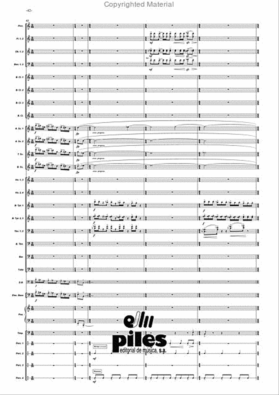 Duende Duende Concert Band scores gallery preview page 43