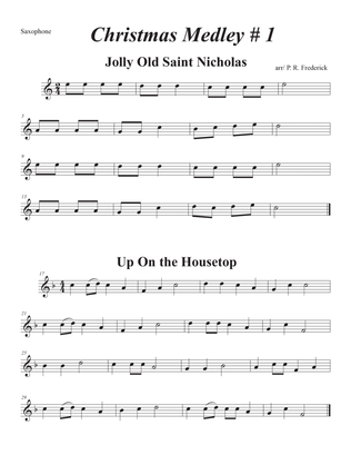 Christmas Medley #1 (Saxophone Solo)