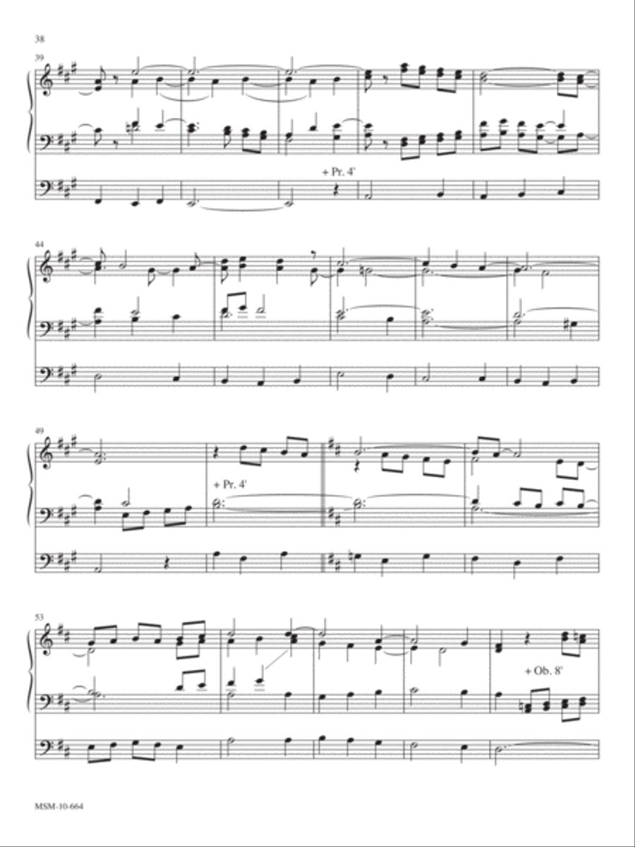 Love Divine, All Loves Excelling Organ scores gallery preview page 3