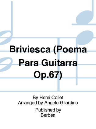 Book cover for Briviesca (Poema Para Guitarra Op. 67)