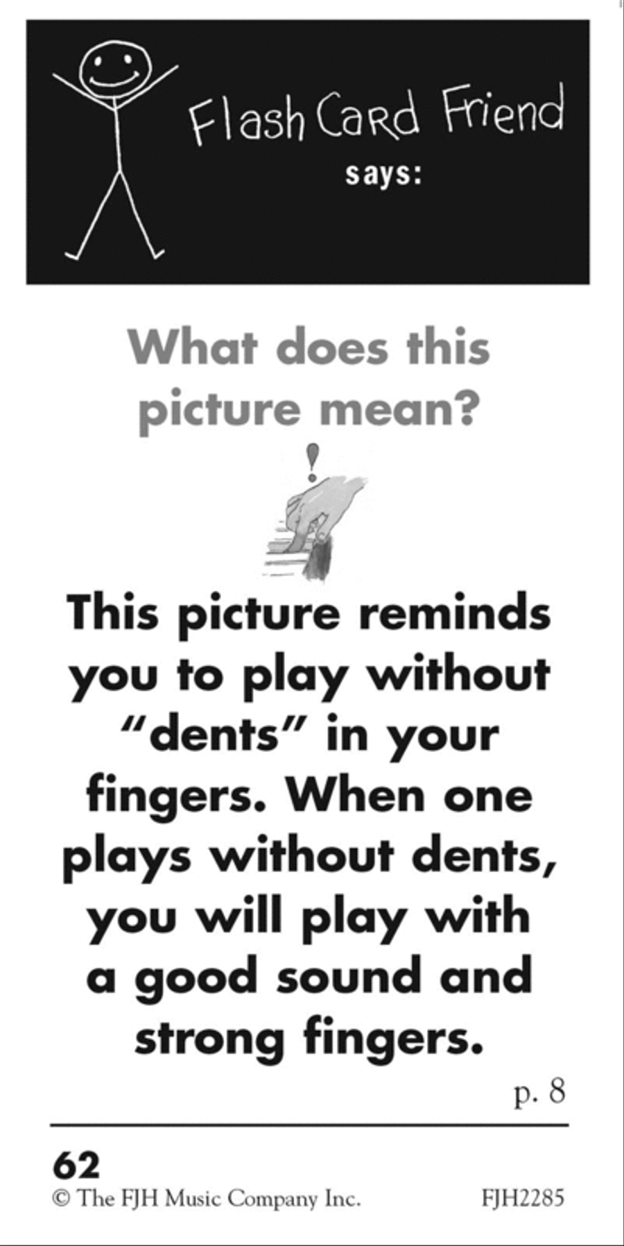 Succeeding at the Piano, Flash Card Friend - Preparatory (2nd Edition) Piano Method scores gallery preview page 3