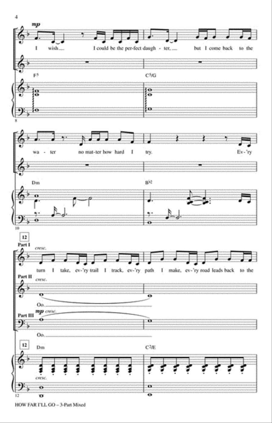 <br>Sheet music extract