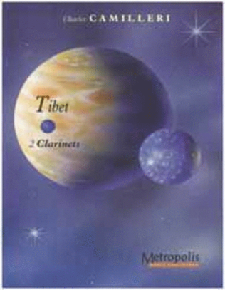 Book cover for Tibet for Clarinet Duet