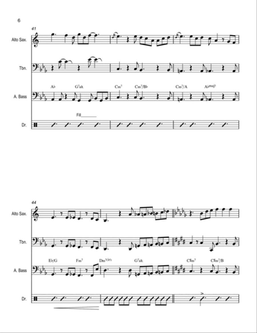 Feeling Good Small Ensemble scores gallery preview page 6