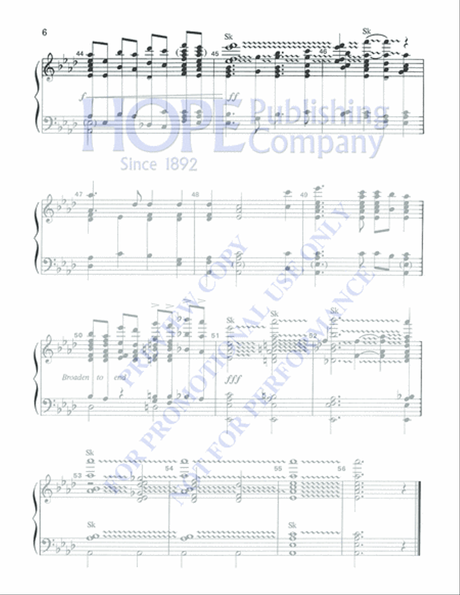 I Love to Tell the Story 5-Octaves scores gallery preview page 6