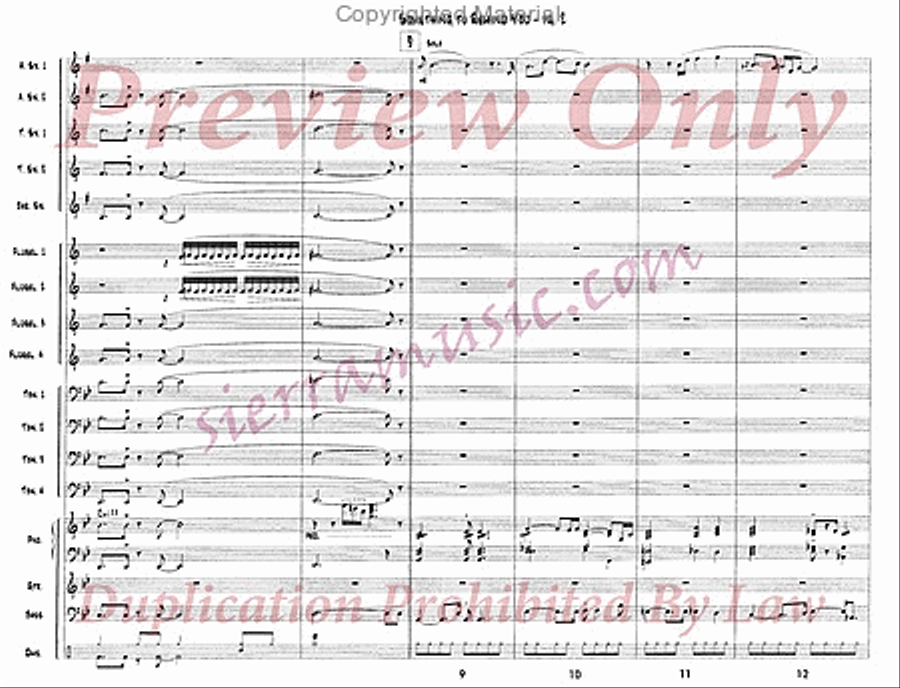 Something To Remind You Something To Remind You Big Band scores gallery preview page 3