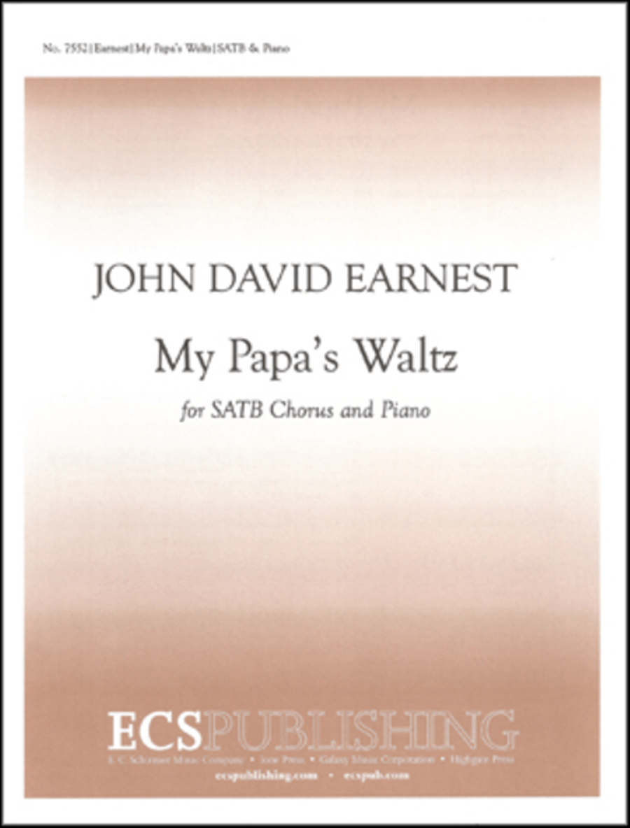 My Papa's Waltz 4-Part scores gallery preview page 1