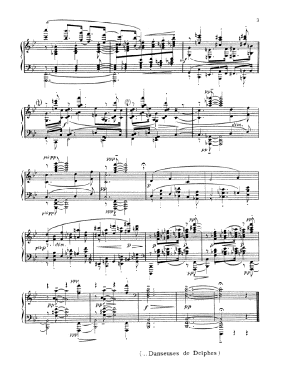 Preludes, Books I & II Complete Piano Solo scores gallery preview page 4