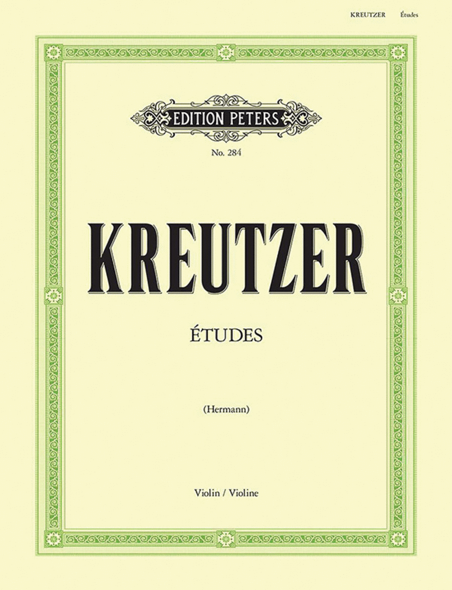 42 Etudes or Caprices for Violin Violin Solo scores gallery preview page 1