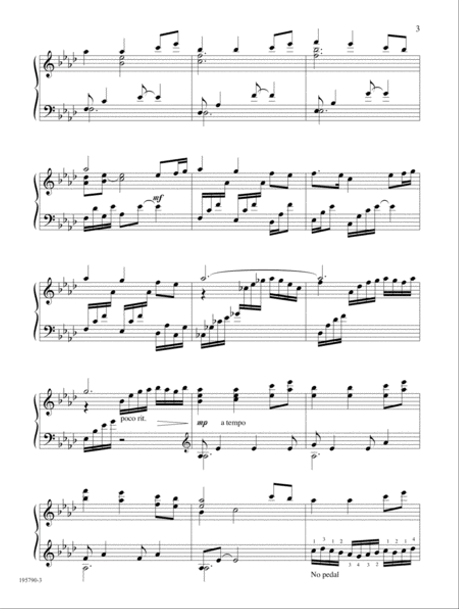 One Lord, One Faith Piano Solo scores gallery preview page 3