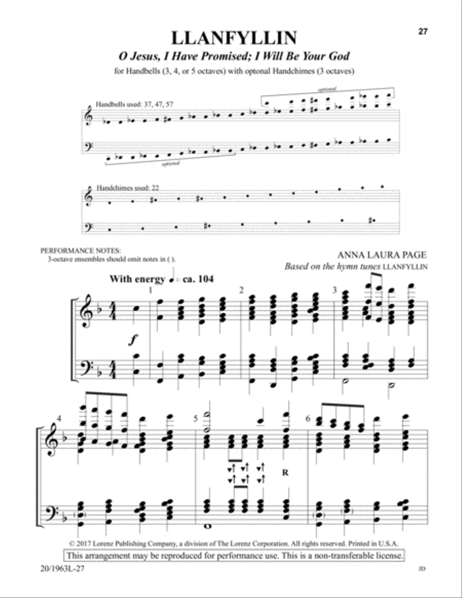 Our Welsh Heritage Our Welsh Heritage 5-Octaves scores gallery preview page 6