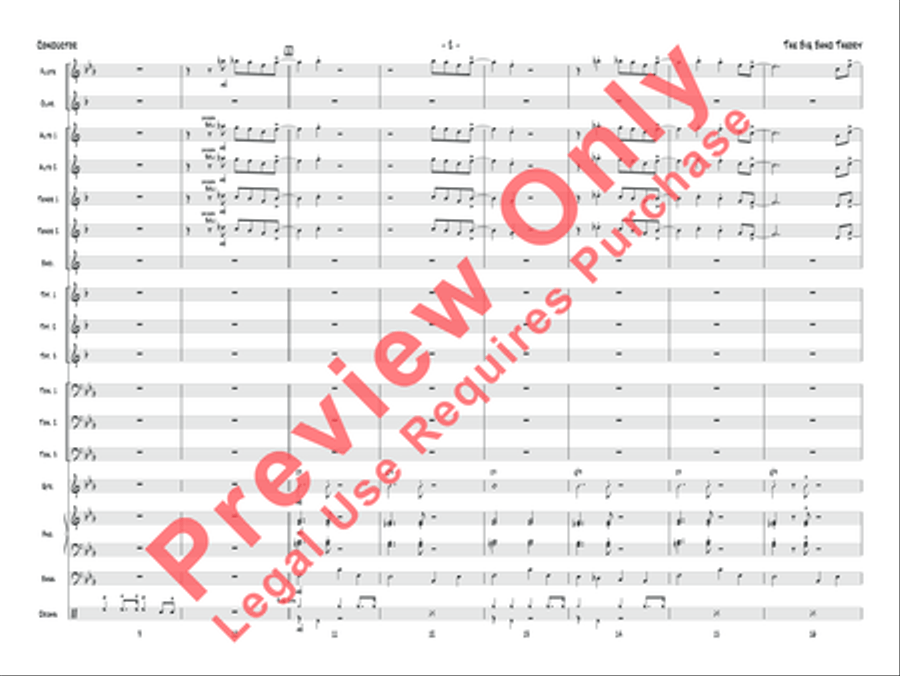The Big Band Theory The Big Band Theory Jazz Ensemble scores gallery preview page 3