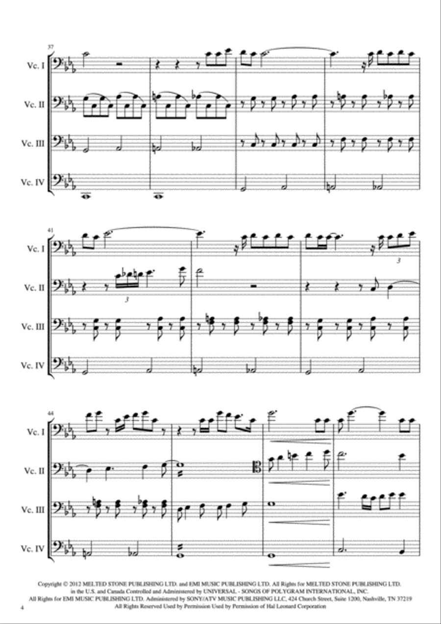 Skyfall Small Ensemble scores gallery preview page 4