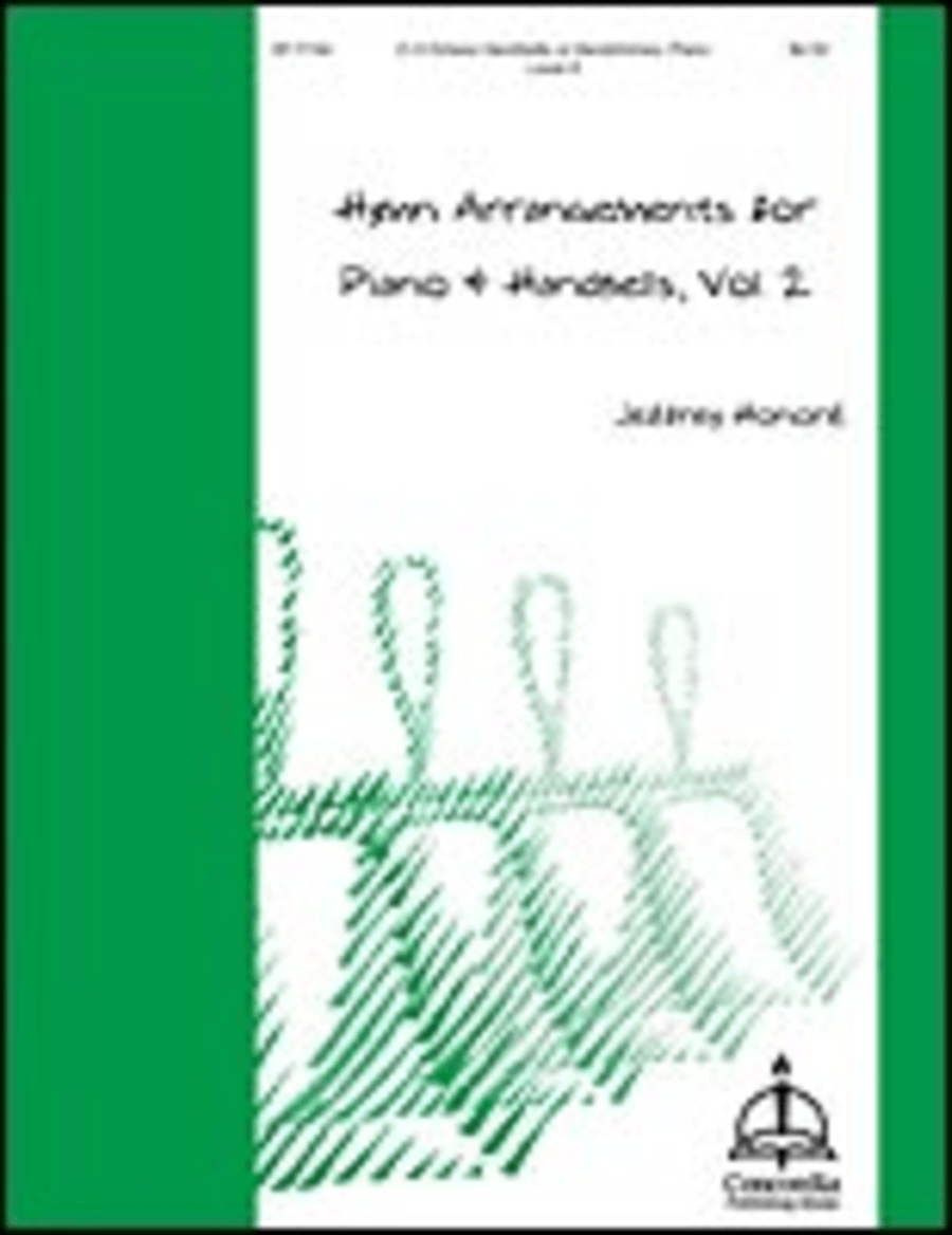 Hymn Arrangements for Piano and Handbells, Vol. 2 (Handbell Part) Handbell Choir scores gallery preview page 1
