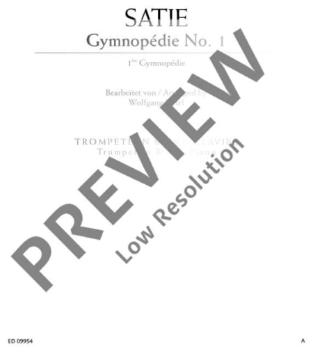 Gymnopédie No. 1