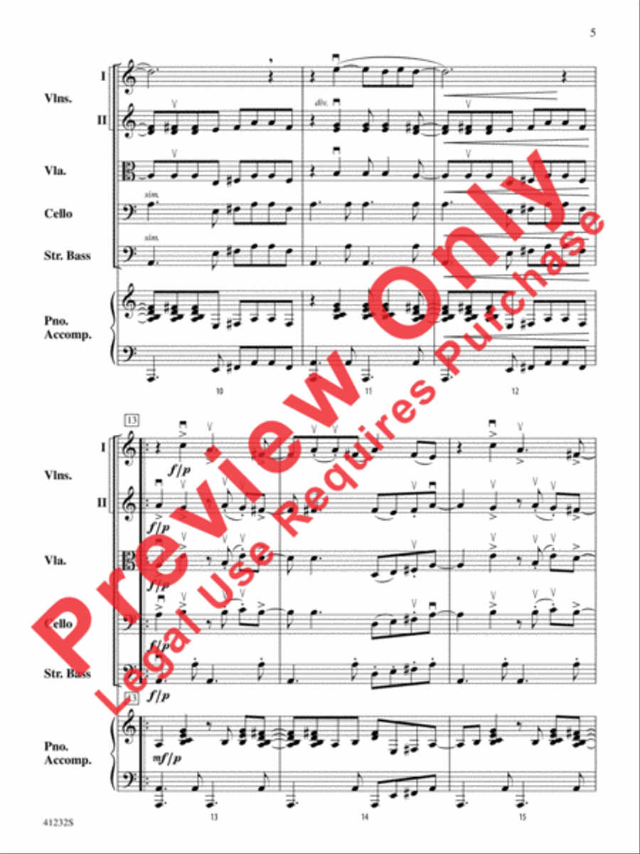 Pippin String Orchestra scores gallery preview page 6
