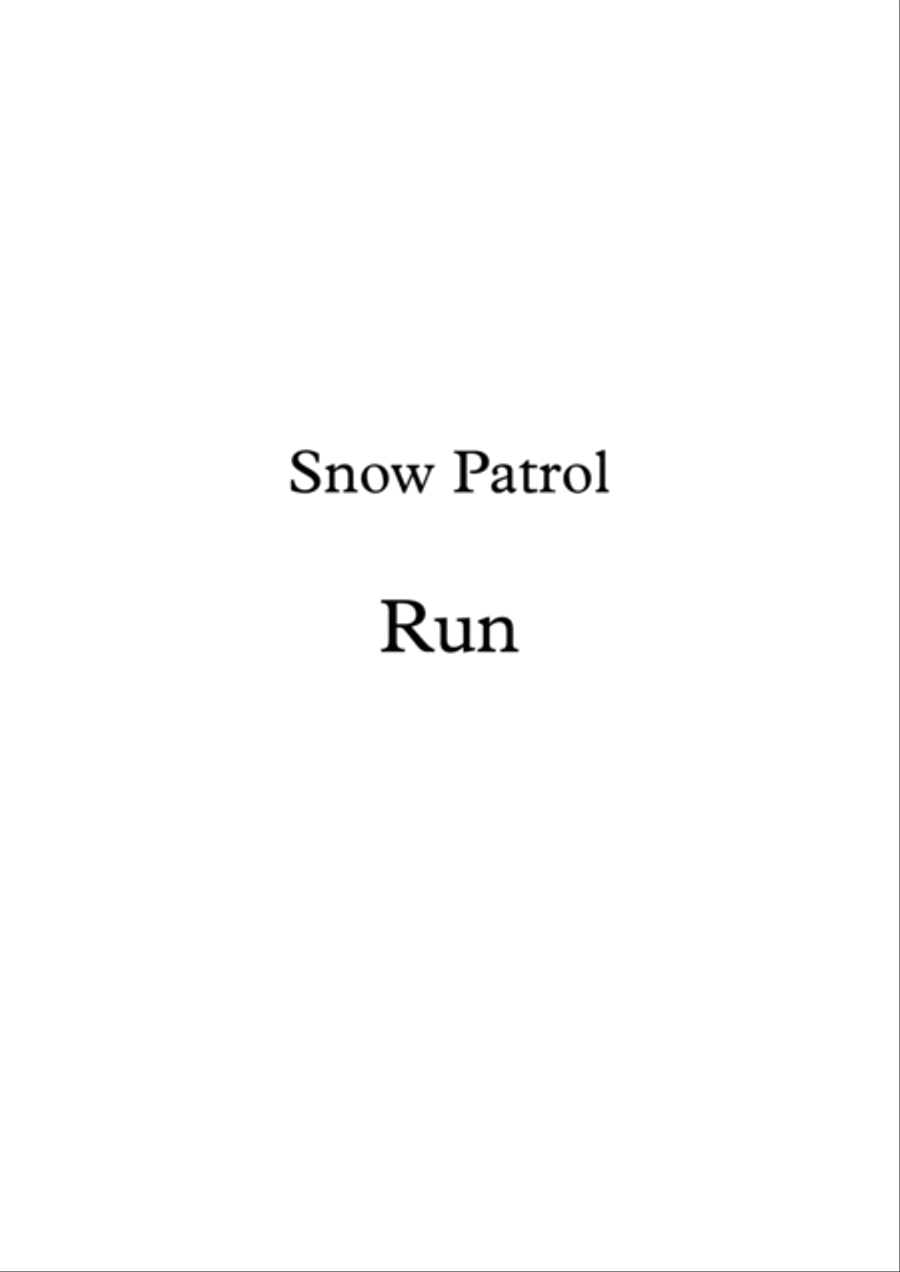 Run 4-Part scores gallery preview page 1