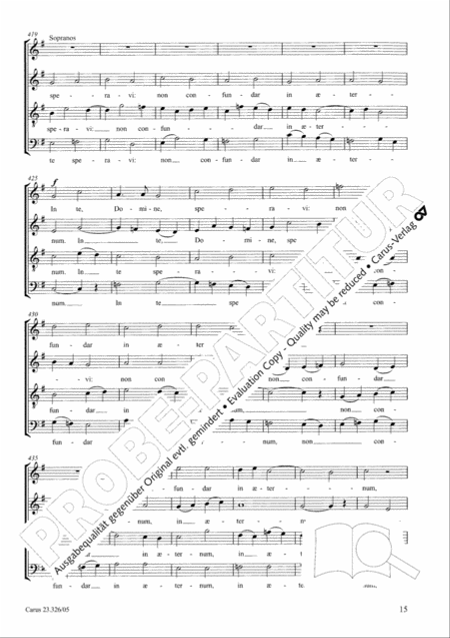 Te Deum 4-Part scores gallery preview page 16