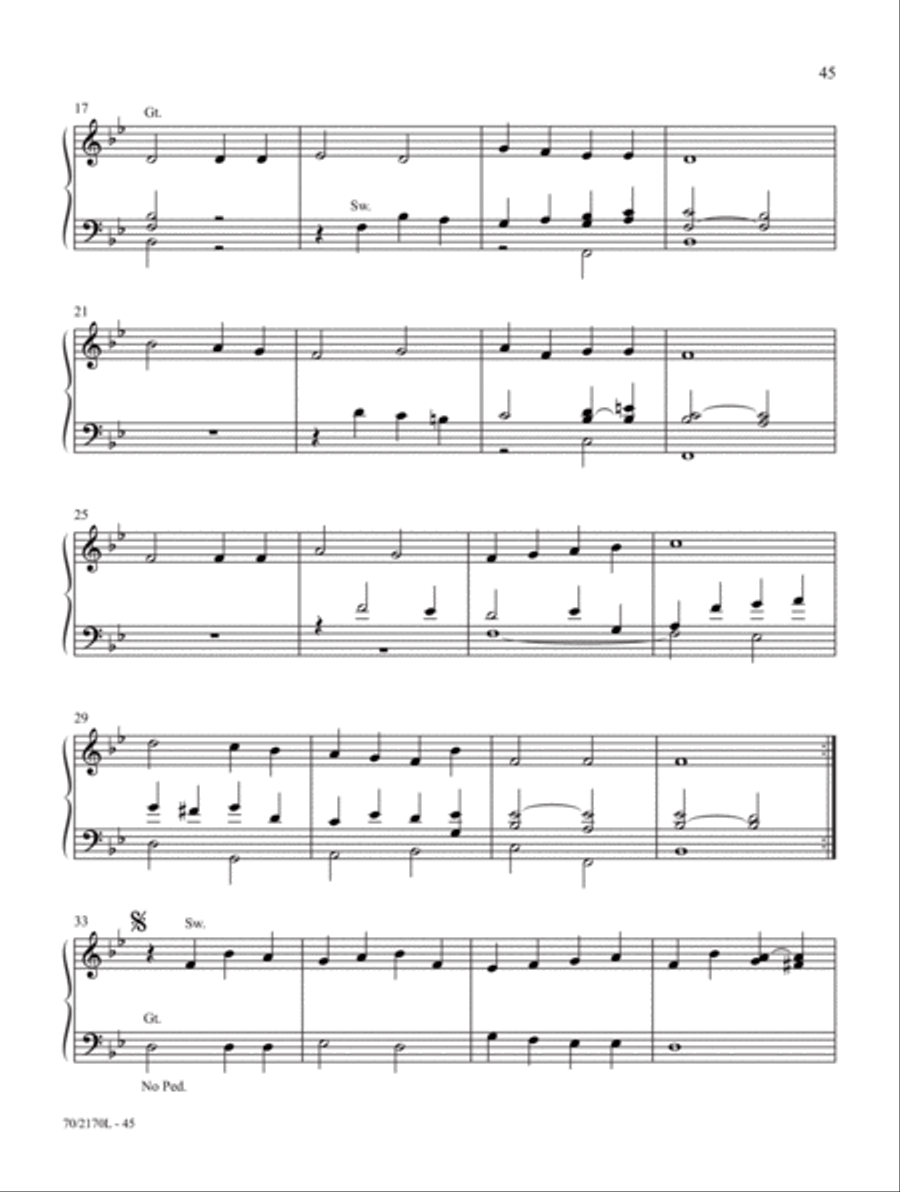 Pick Up & Play Organ Solo scores gallery preview page 28
