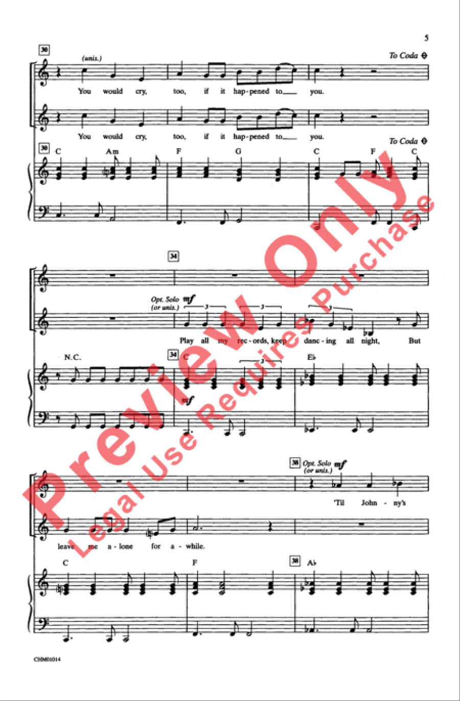 It's My Party Women's Choir scores gallery preview page 5