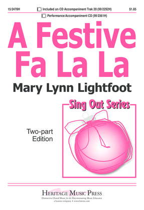 Book cover for A Festive Fa La La