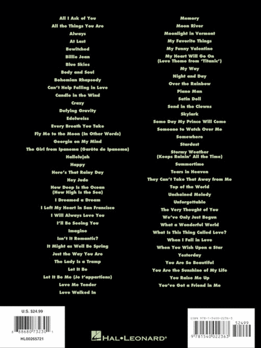 The Best Songs Ever – 9th Edition Piano, Vocal, Guitar scores gallery preview page 6