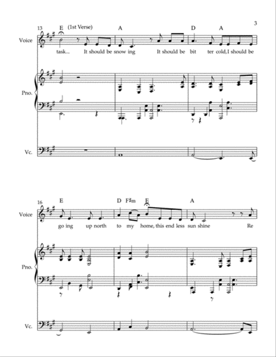 Don't Start Christmas Without Me Small Ensemble scores gallery preview page 3
