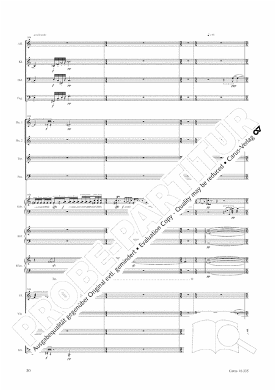 Esquisse: le froid Orchestra scores gallery preview page 31