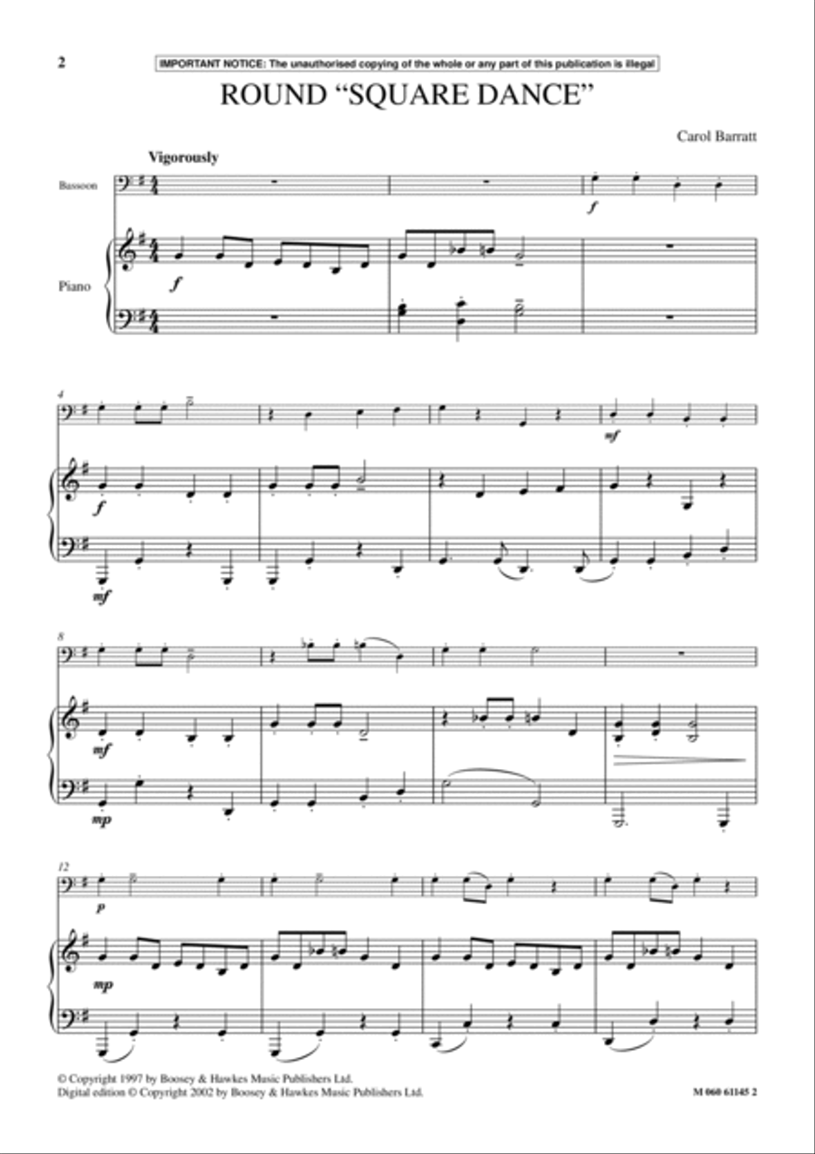 Round Square Dance Round Square Dance School and Community scores gallery preview page 2