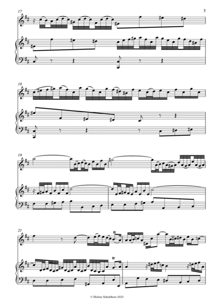 Andante BWV 528 in b minor