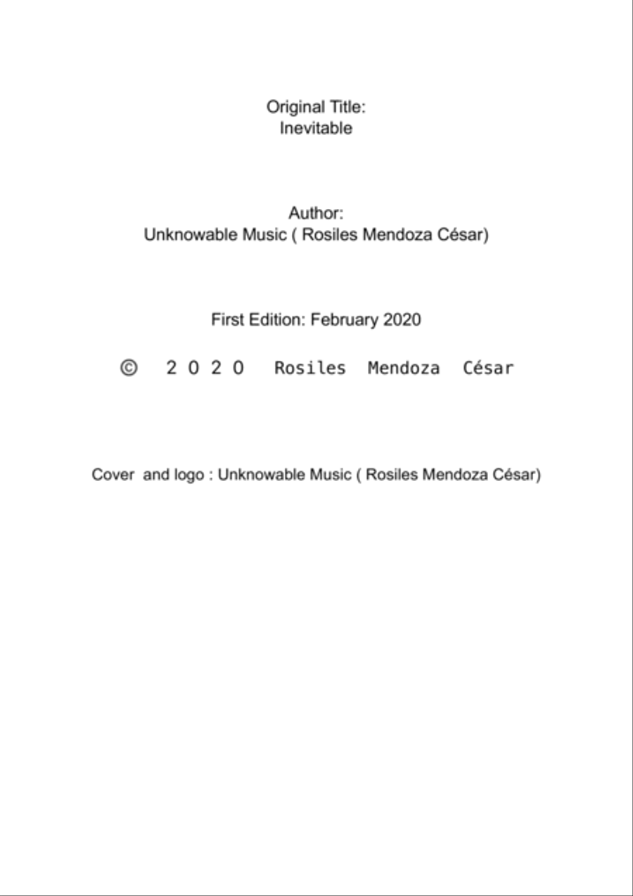 Inevitable (piano) Piano Solo scores gallery preview page 3