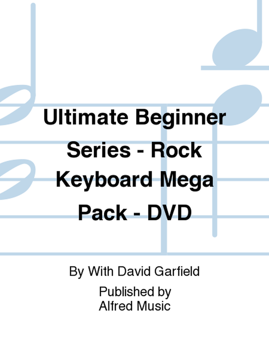 Ultimate Beginner Series - Rock Keyboard Mega Pack - DVD image number null