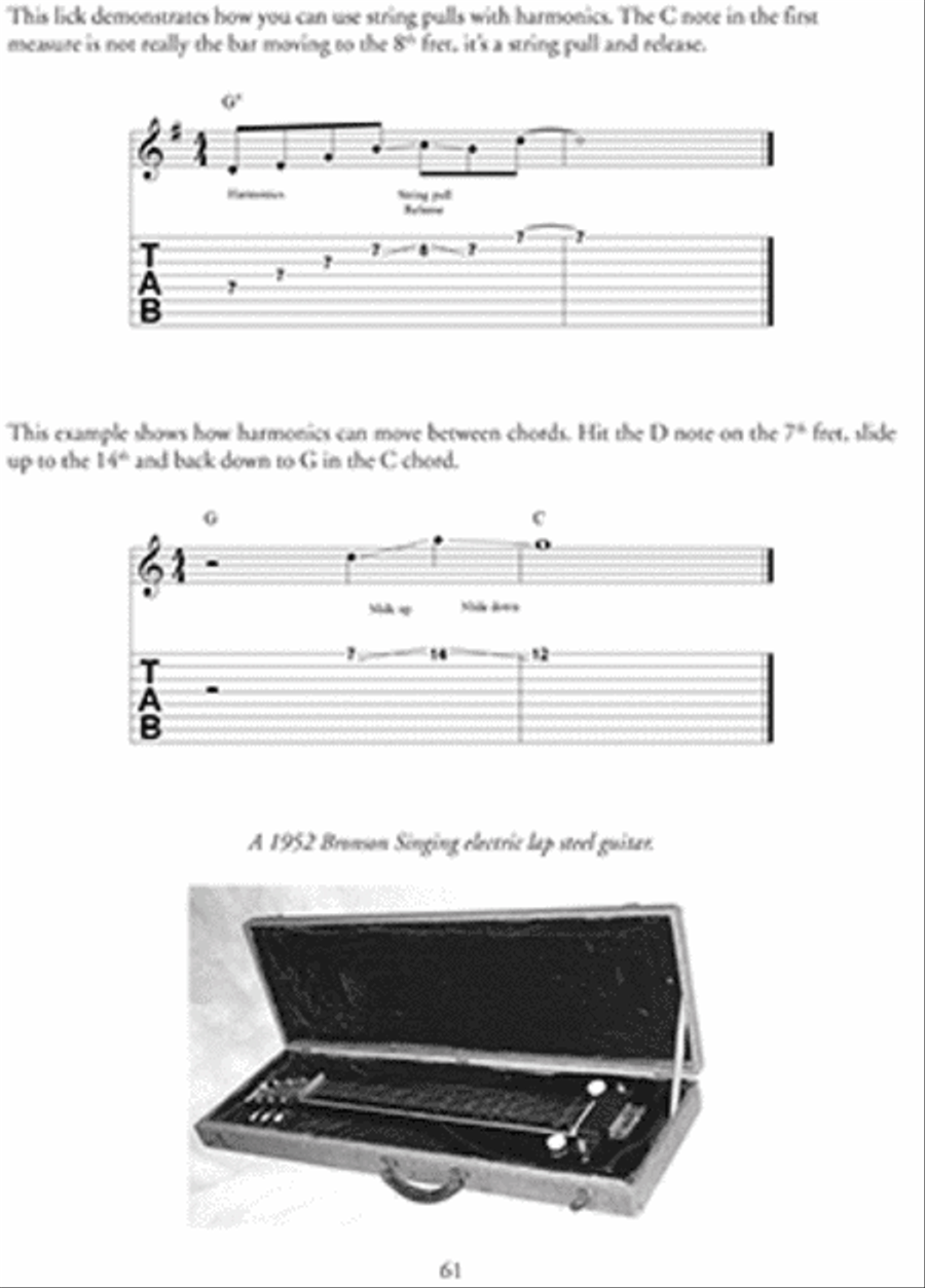 Mastering the Lap Steel Guitar Steel Guitar scores gallery preview page 4