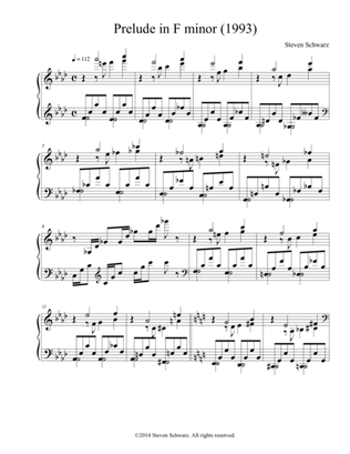 Prelude in F minor (1993)
