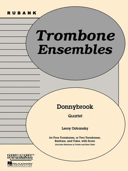 Donnybrook - Trombone Quartets With Score