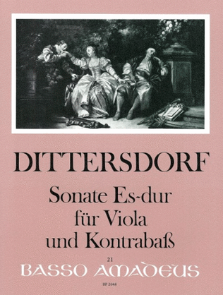 Book cover for Sonate (Duo) Eb major