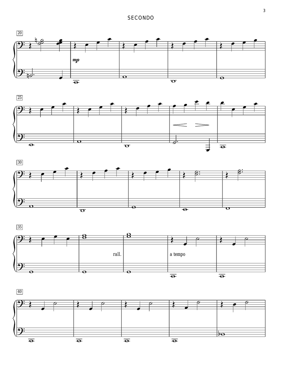 All I Ask Of You (from The Phantom Of The Opera) All I Ask Of You (from The Phantom Of The Opera) Piano Duet scores gallery preview page 3