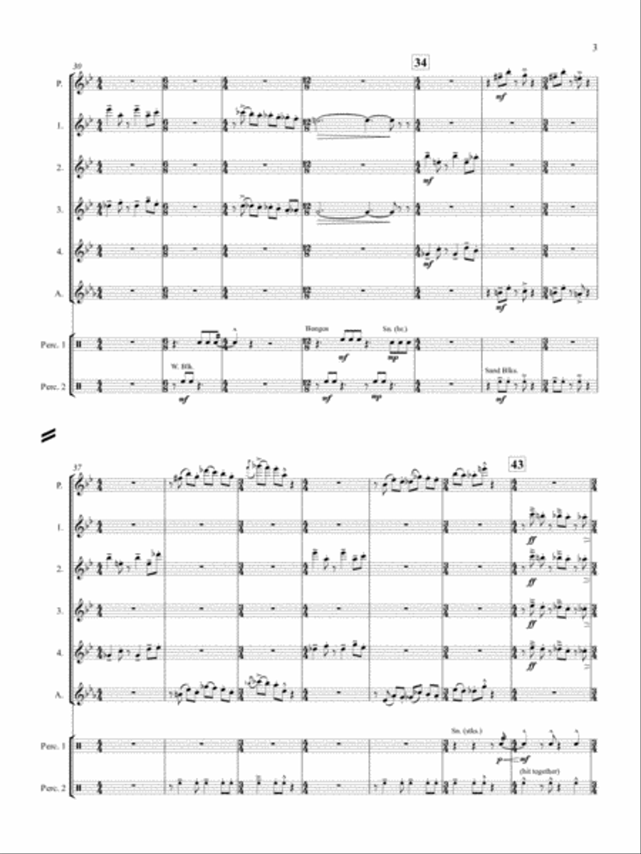 Musings for Flute Choir Musings for Flute Choir Flute Choir scores gallery preview page 4