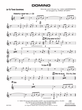 Domino: B-flat Tenor Saxophone