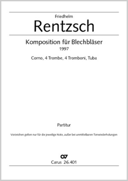 Composition for Brass (Komposition fur Blechblaser)