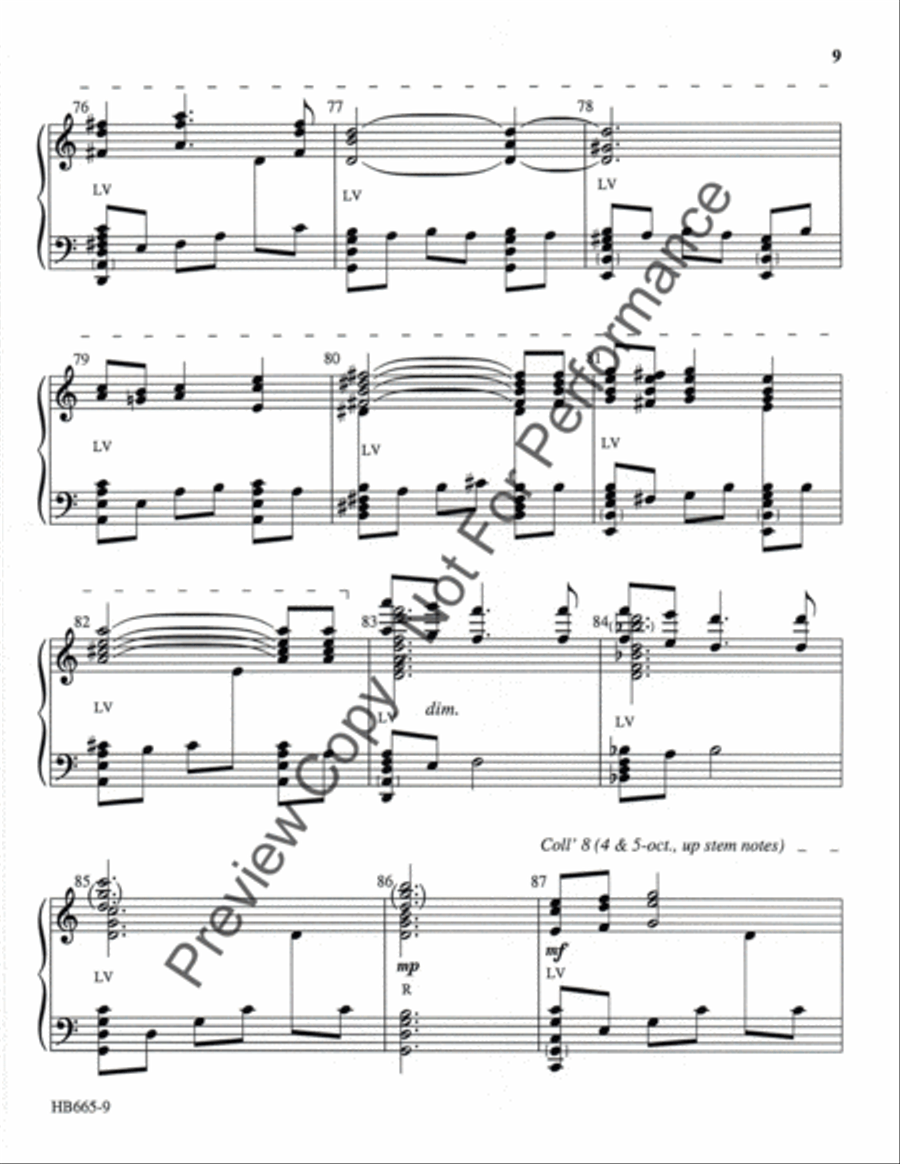 Precious Child 5-Octaves scores gallery preview page 8
