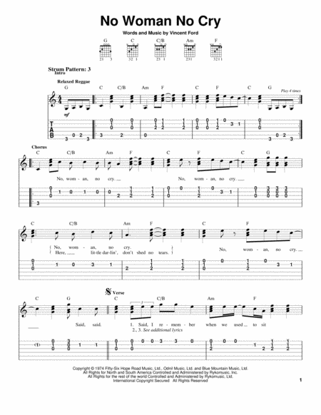 No Woman No Cry Sheet Music | Igor Presnyakov | Guitar Tab