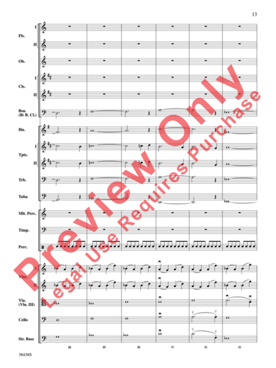 Harry Potter and the Deathly Hallows, Part 2, Selections from Full Orchestra scores gallery preview page 14