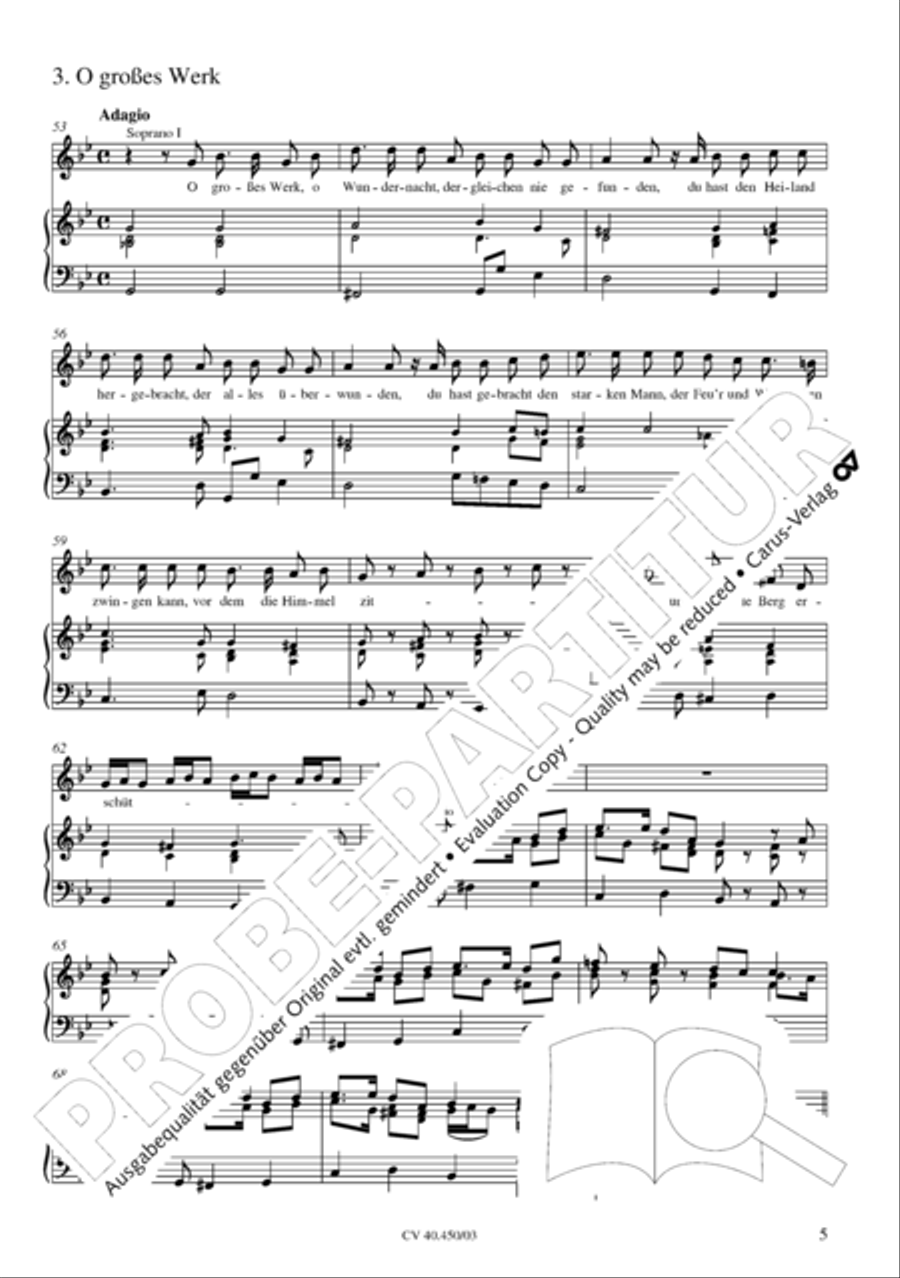 We welcome thee, O bridgegroom fair Choir scores gallery preview page 6