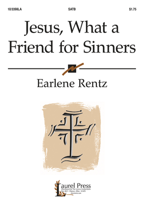 Book cover for Jesus, What a Friend for Sinners